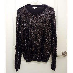 Black Sequin sweater